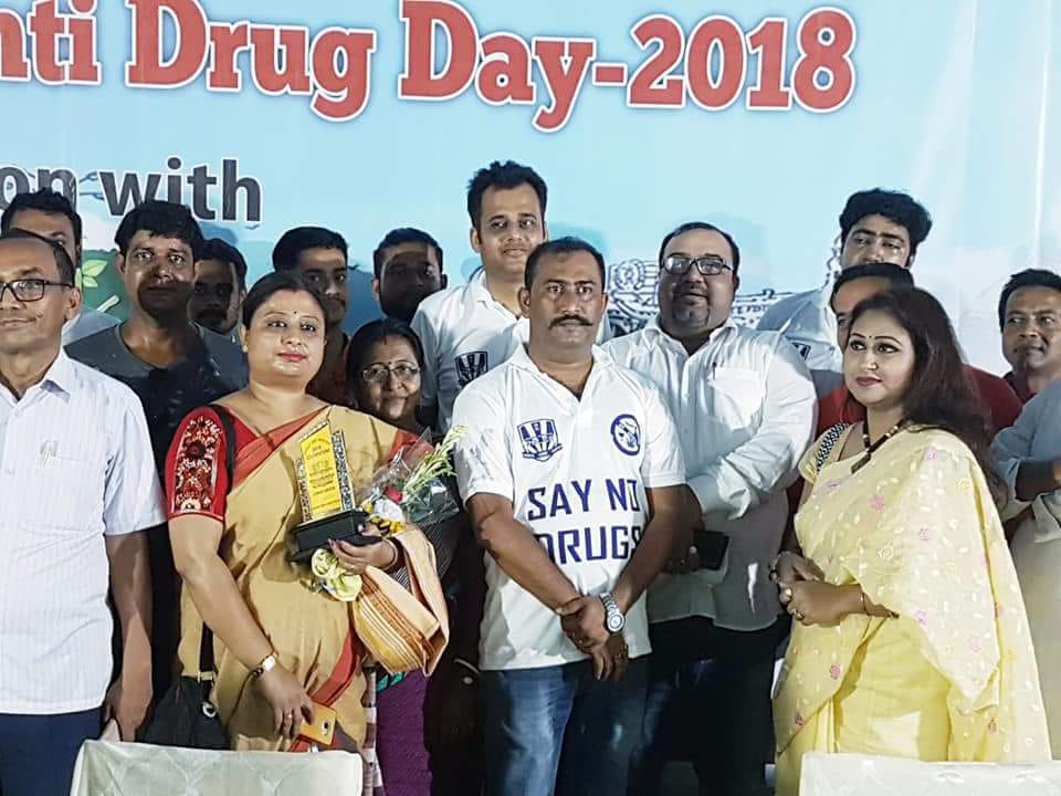 ASansol Lifeline Foundation - On World Anti-Drugs Day 2018, Team Asansol LIfeline Foundation For Drug Addiction Awareness